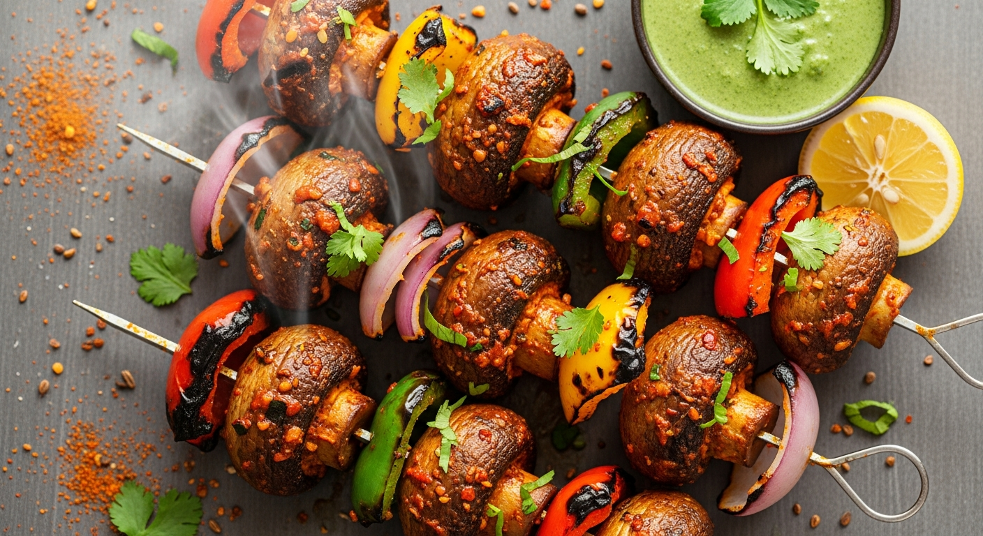 Mushroom Tikka