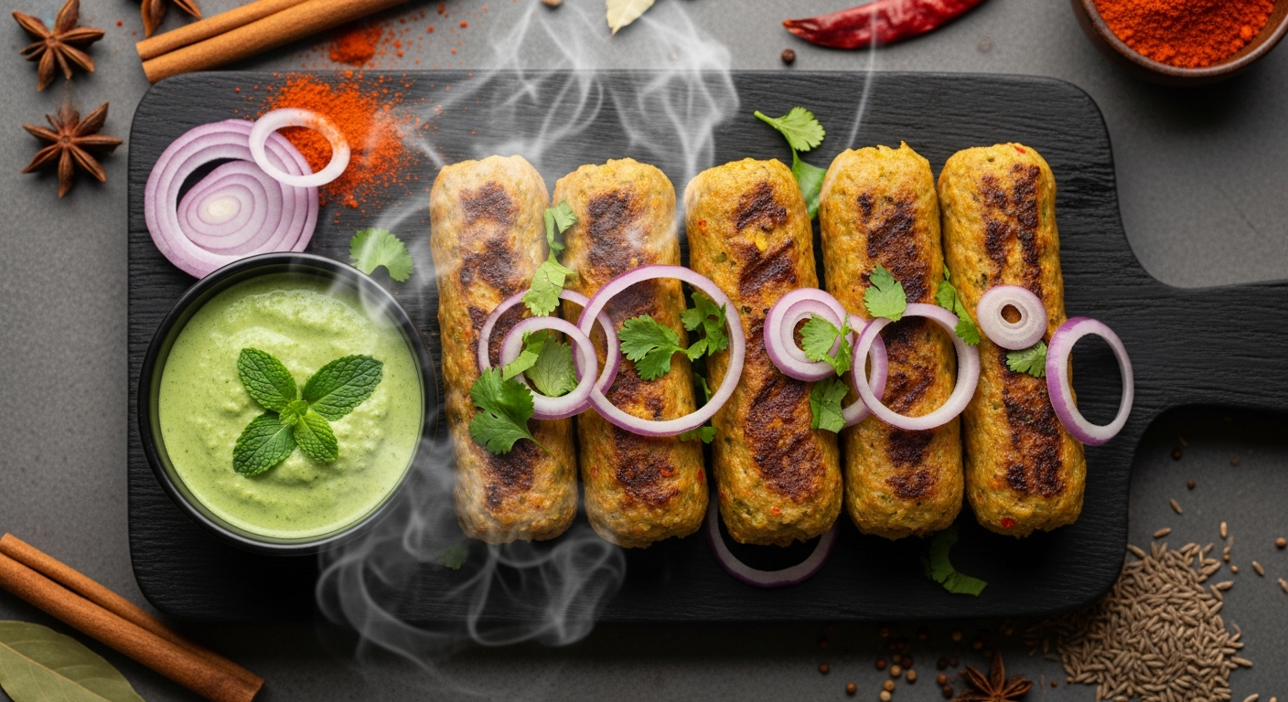 Veg Seekh Kebab