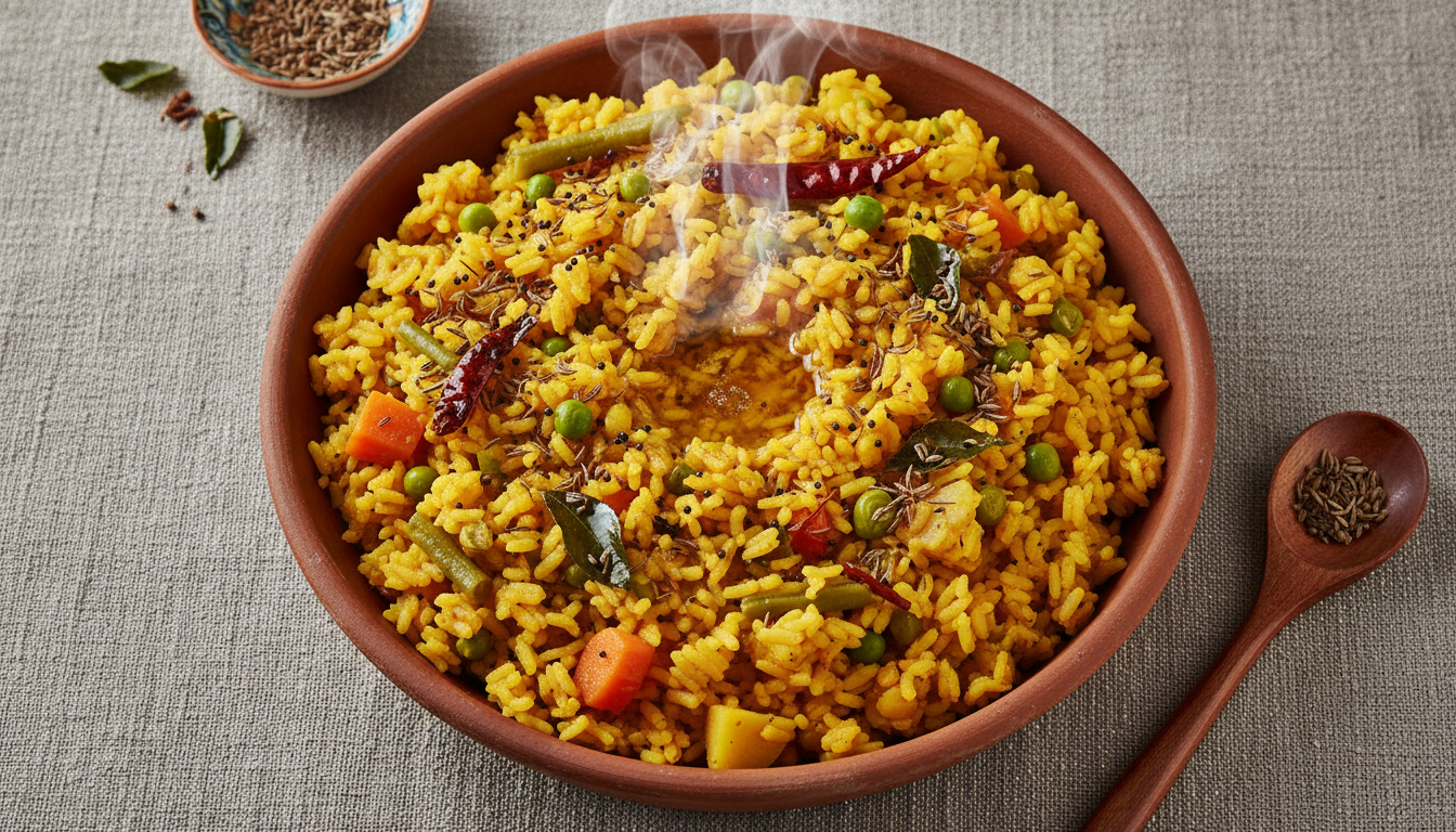 Vegetable Khichdi
